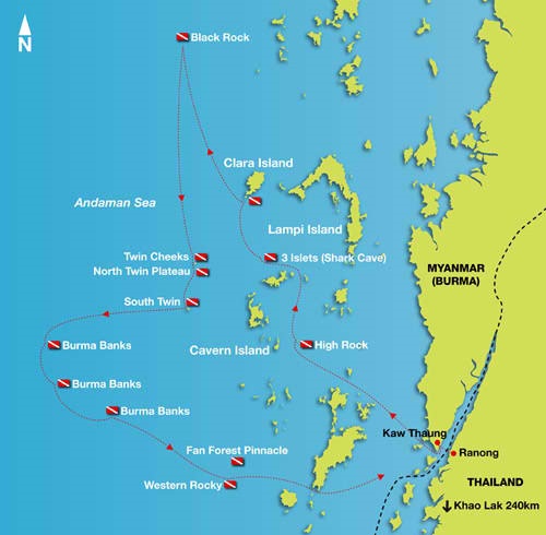 Burma Dive Sites